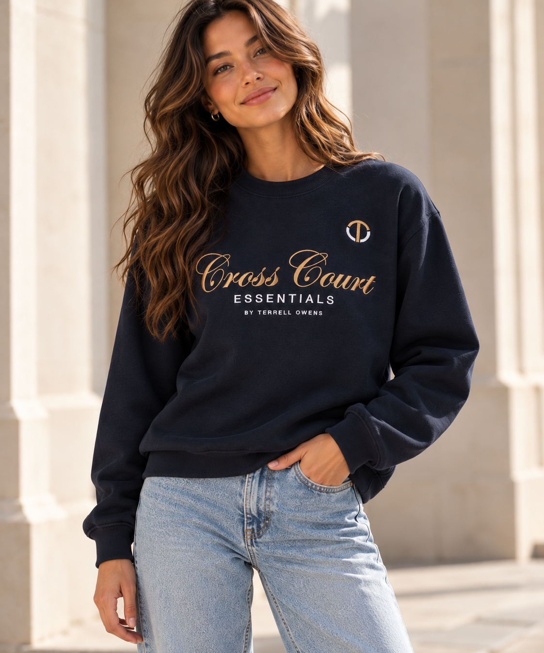 Signature Crewneck – Cross Court Essentials