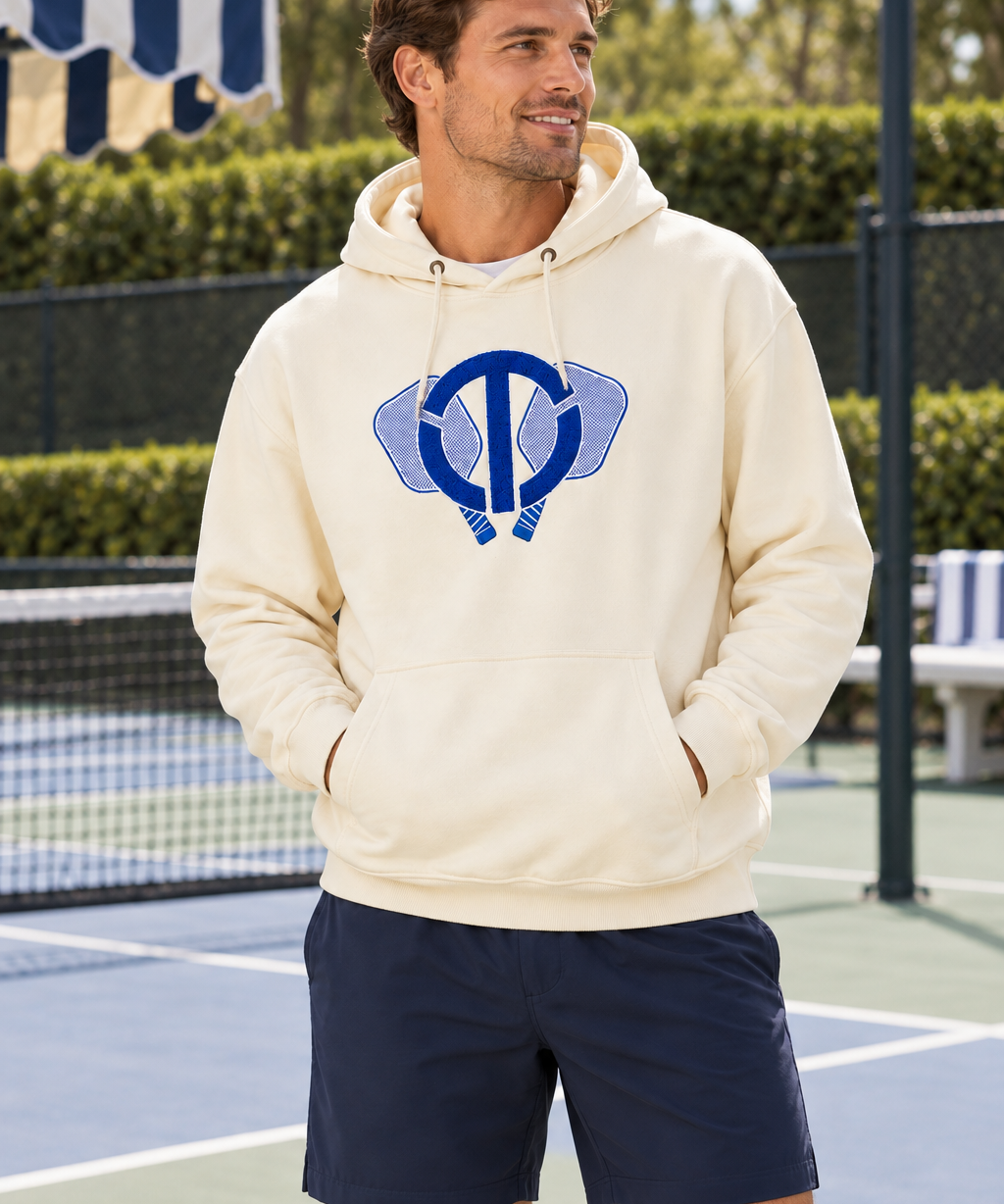 TO Embroidered Hoodie – Pickleball Club