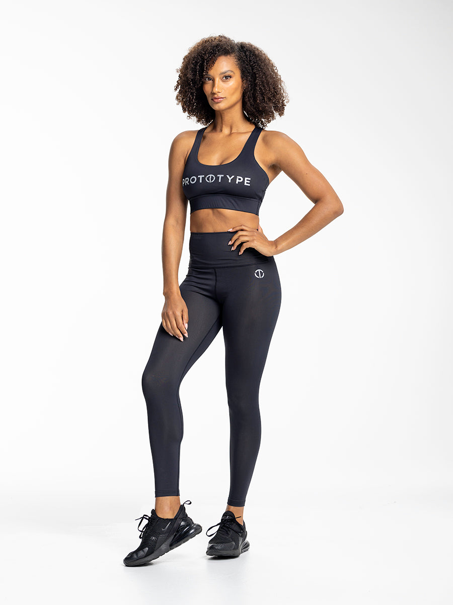 Elle Sport Gym Leggings with Reflective Tape